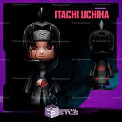 Itachi Uchiha Chibi 3D Print STL Naruto 3D Model