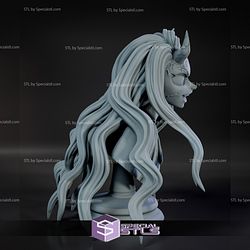 Nezuko Demon Bust 3D Print STL Demon Slayer 3D Model