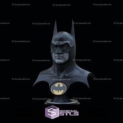Batman Keaton Bust 3D Print Files