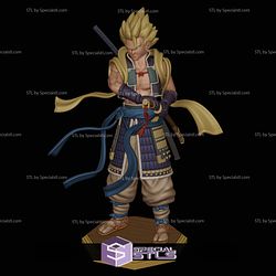 Gogeta Samurai STL Files Dragonball