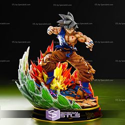 Goku Namek Power STL Files Diorama Dragonball