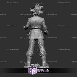 Goku SSJ God STL Files Dragonball