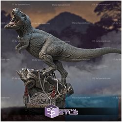 Jurassic Park Diorama V2 3D Model STL Files