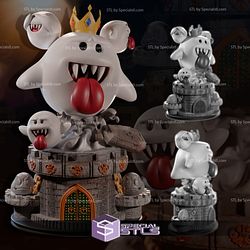 King Boo STL Files from Super Mario