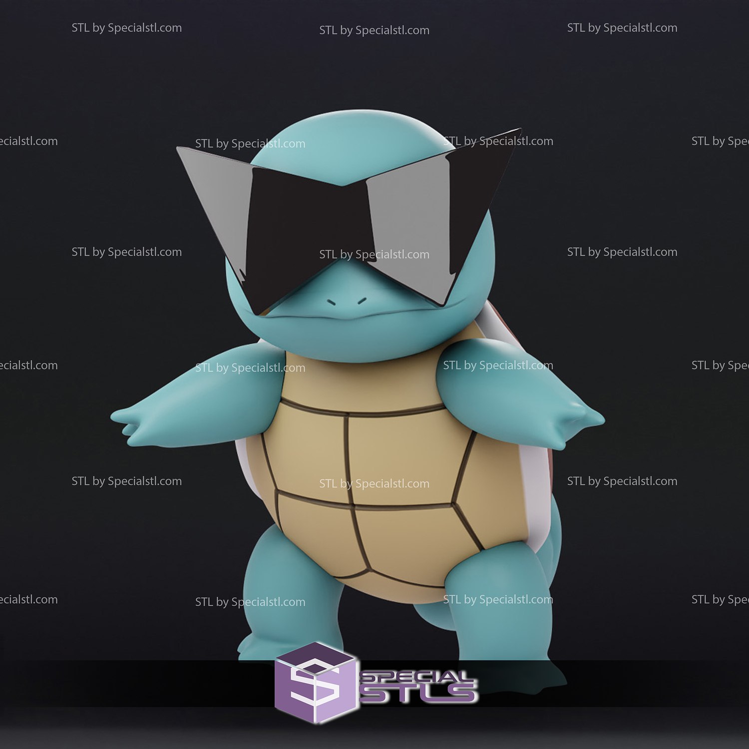 Life Size Squirtle STL Files 3D Print