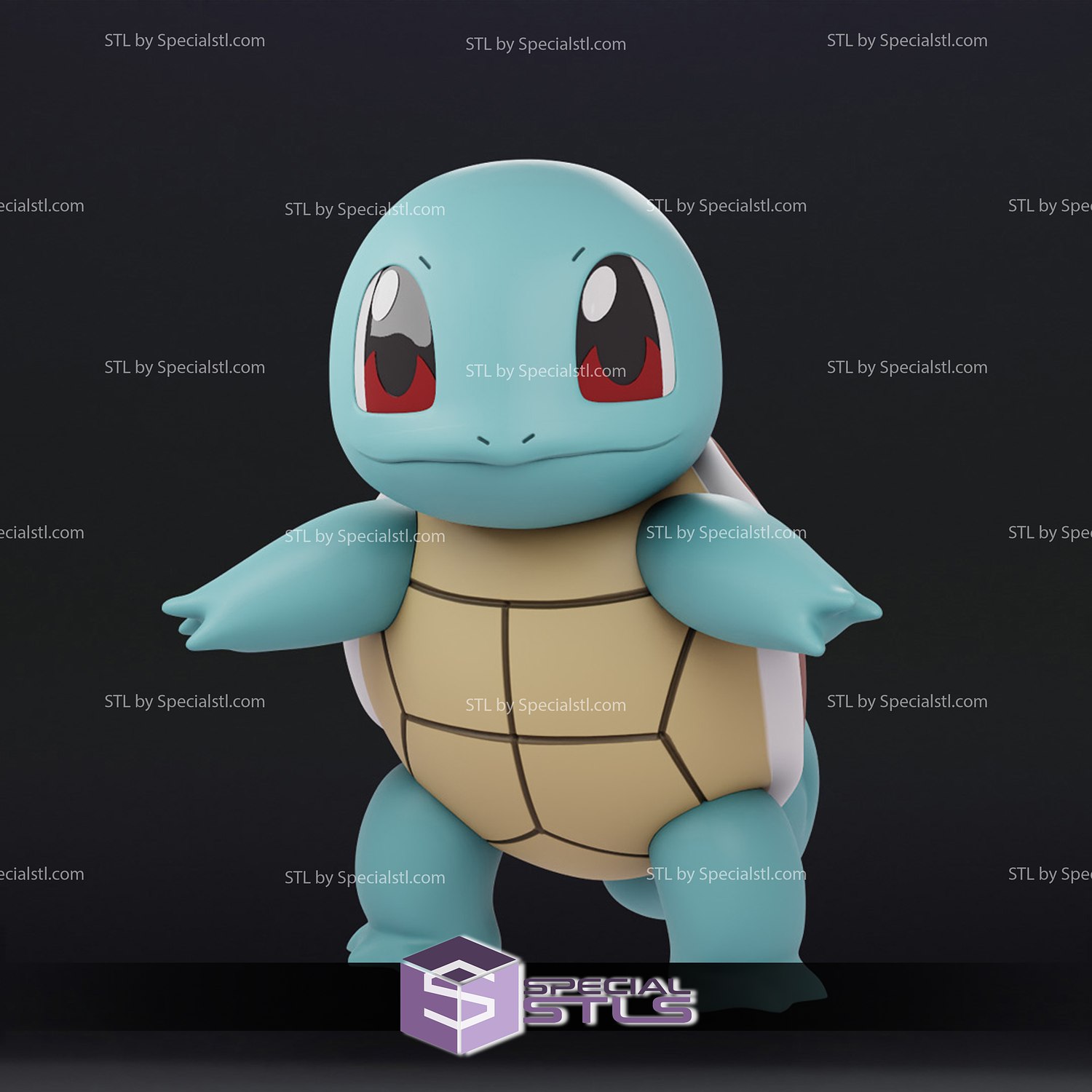 Life Size Squirtle STL Files 3D Print