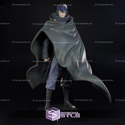 Sasuke Cloak STL Files Naruto 3D Print