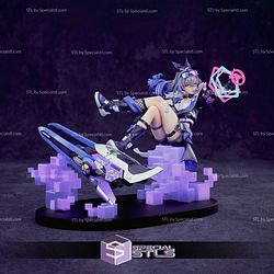 Silver Wolf STL Files Honkai Star Rail 3D Print