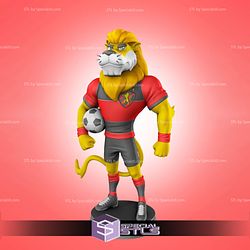 Sport Club do Recife Mascot STL Files 3D Printable