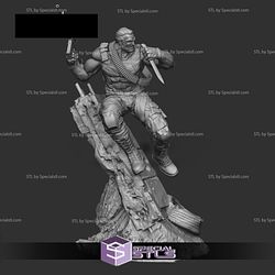 The Punisher in Battle STL Files