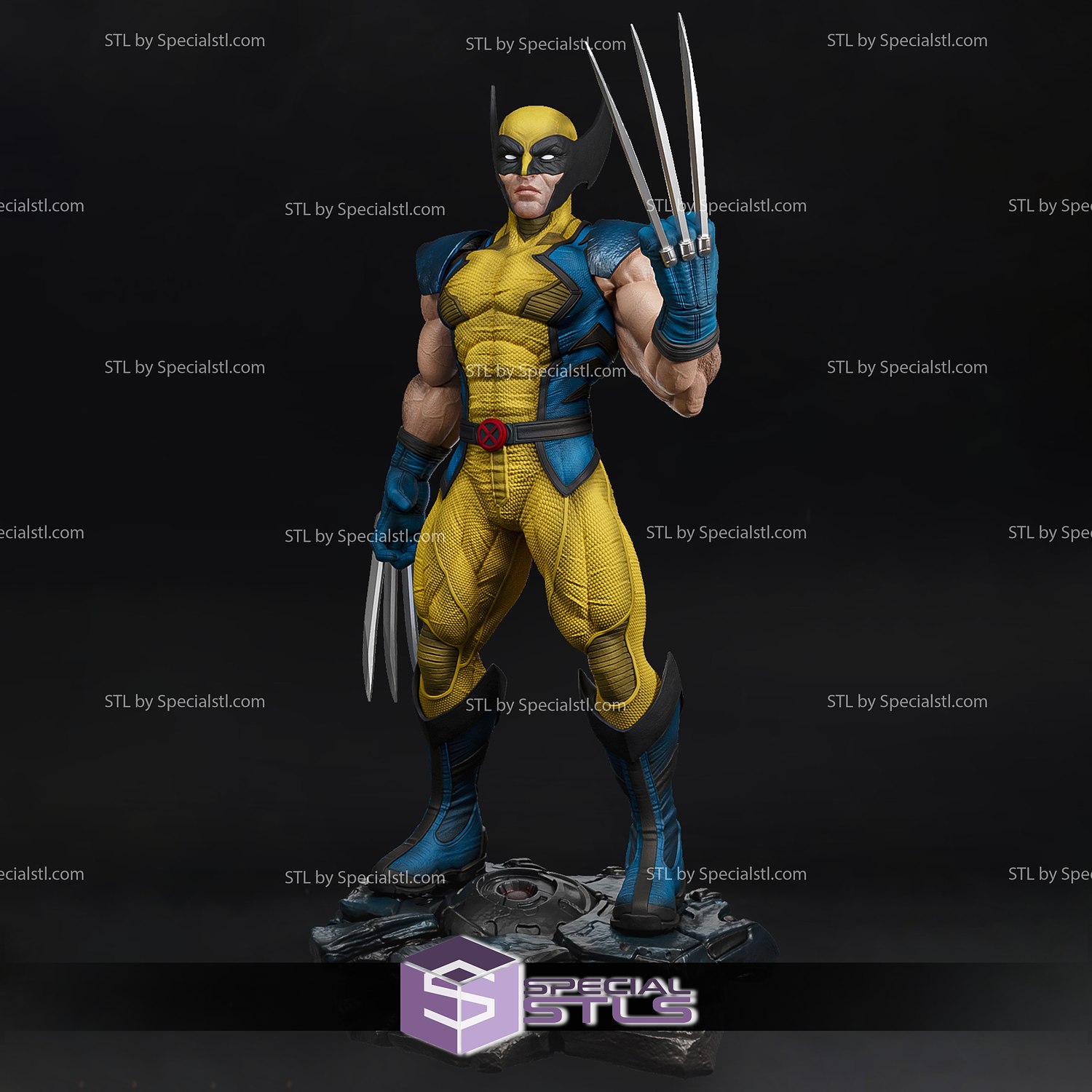 Wolverine Standing 2 Hand Version STL Files