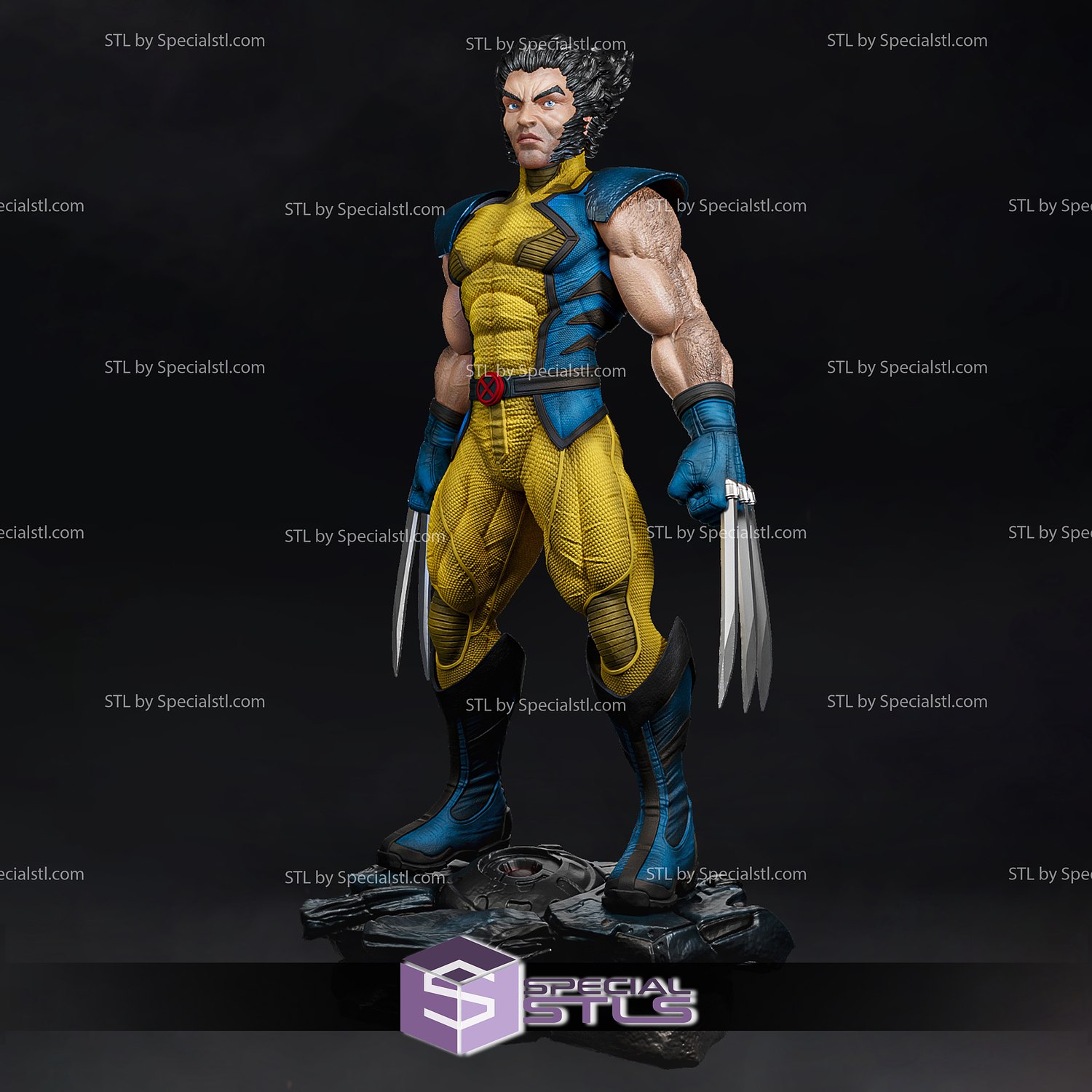 Wolverine Standing 2 Hand Version STL Files