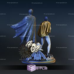Batman and Robin Old School Diorama 3D Print STL Files