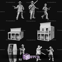 Join or Die Wanted Collection STL Miniatures