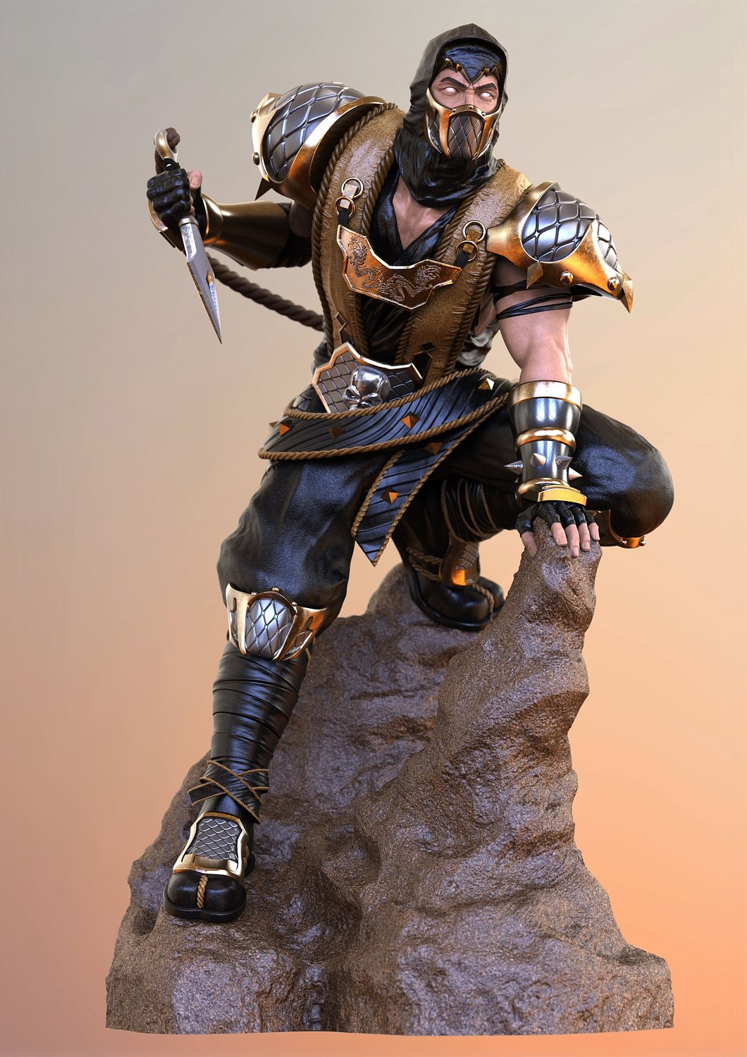 Scorpion V2 From Mortal Kombat