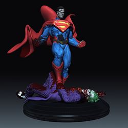 Superman VS Joker Diorama