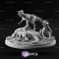 October 2023 Dino and Dog Miniatures