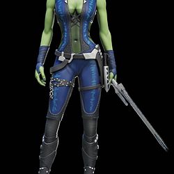 Gamora V4 from Guardian Of The Galaxy