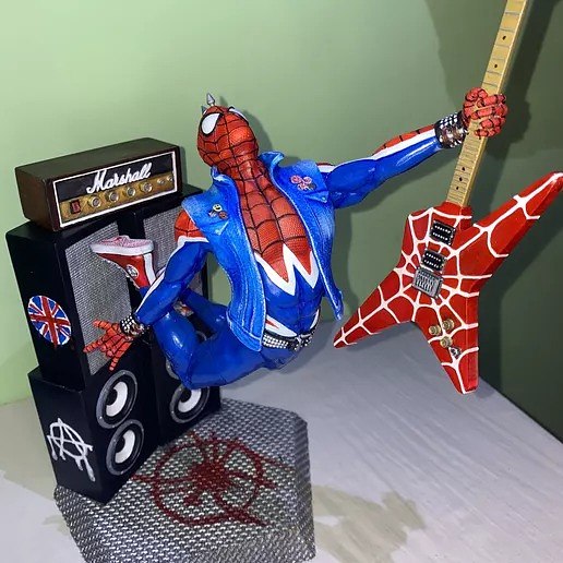 Spider-Punk From Marvel