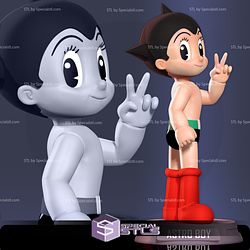 Astro Boy Say Hi STL Files