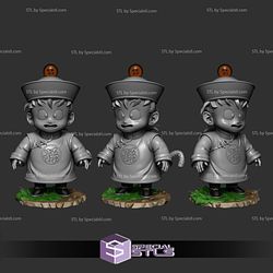 Baby Gohan Ready to 3D Print