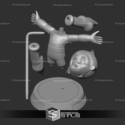 Astro Boy Hug the World STL Files