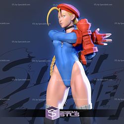 Blue Cammy 3D Print Street Fighter