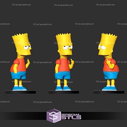 Bart Simpson Bad Finger STL Files