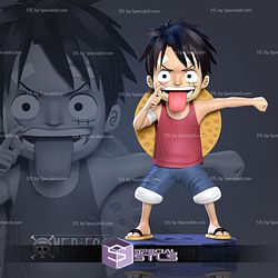 Kid Luffy 3D Print One Piece