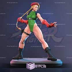Cammy Green Suit 3D Printing Figurine