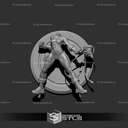 Cammy Green Suit 3D Printing Figurine