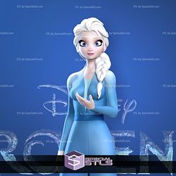 Elsa Frozen 2 Basic Pose 3D Printable