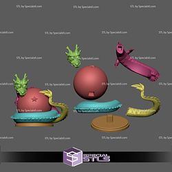Shenlong and Dragon Ball STL Files 3D Print
