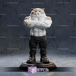 Strong Cat STL Files Fanart