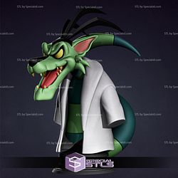 Swat Kats Dr Viper Bust STL Files