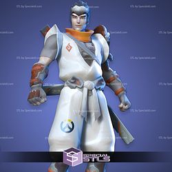 Genji Overwatch 3D Printable STL Files