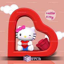 Hello Kitty Valentine STL Files