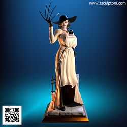 STL file Resident Ada and Dress1 - by SPARX ♀️・Model to download and 3D  print・Cults