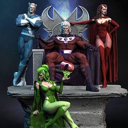 Magneto Family From Marvel
