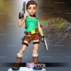 Lara Croft Stylized STL Files