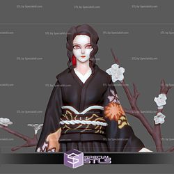 Muzan Kimono Ready to print Demon Slayer 3D Model