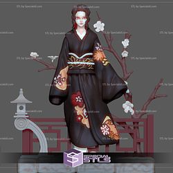 Muzan Kimono Ready to print Demon Slayer 3D Model