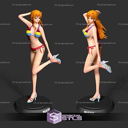 Nami Bikini Standing One Piece STL Files