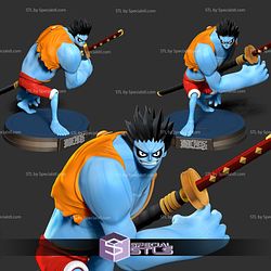 Nightmare Luffy One Piece 3D Printable