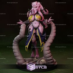 Pin Up Girl Collection - Mother of Mindflayers STL Miniature Fanart