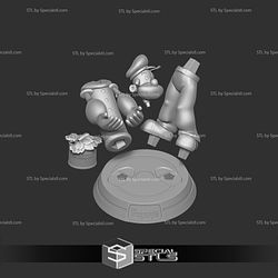 Popeye the Sailor Ready to 3D Print