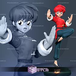 Ranma Posing 3D Printing Figurine