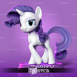 Rarity Little Pony 3D Printable
