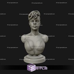 Rihanna Bust 3D Printable