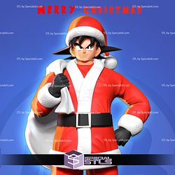 Santa Goku Christmas 3D Printable